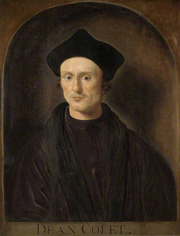 John Colet (1467–1519), Dean of St Paul's (1504/1505–1519), Founder of St Paul's School - Hans Holbein le Jeune