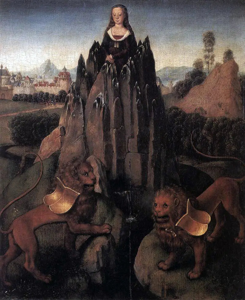 Allegoria da castidade - Hans Memling