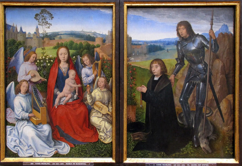 Diptyque de Munique - Hans Memling