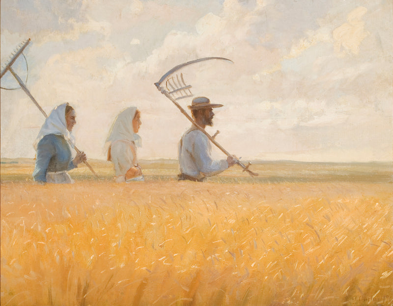 Tempos de Colheita - Anna Ancher
