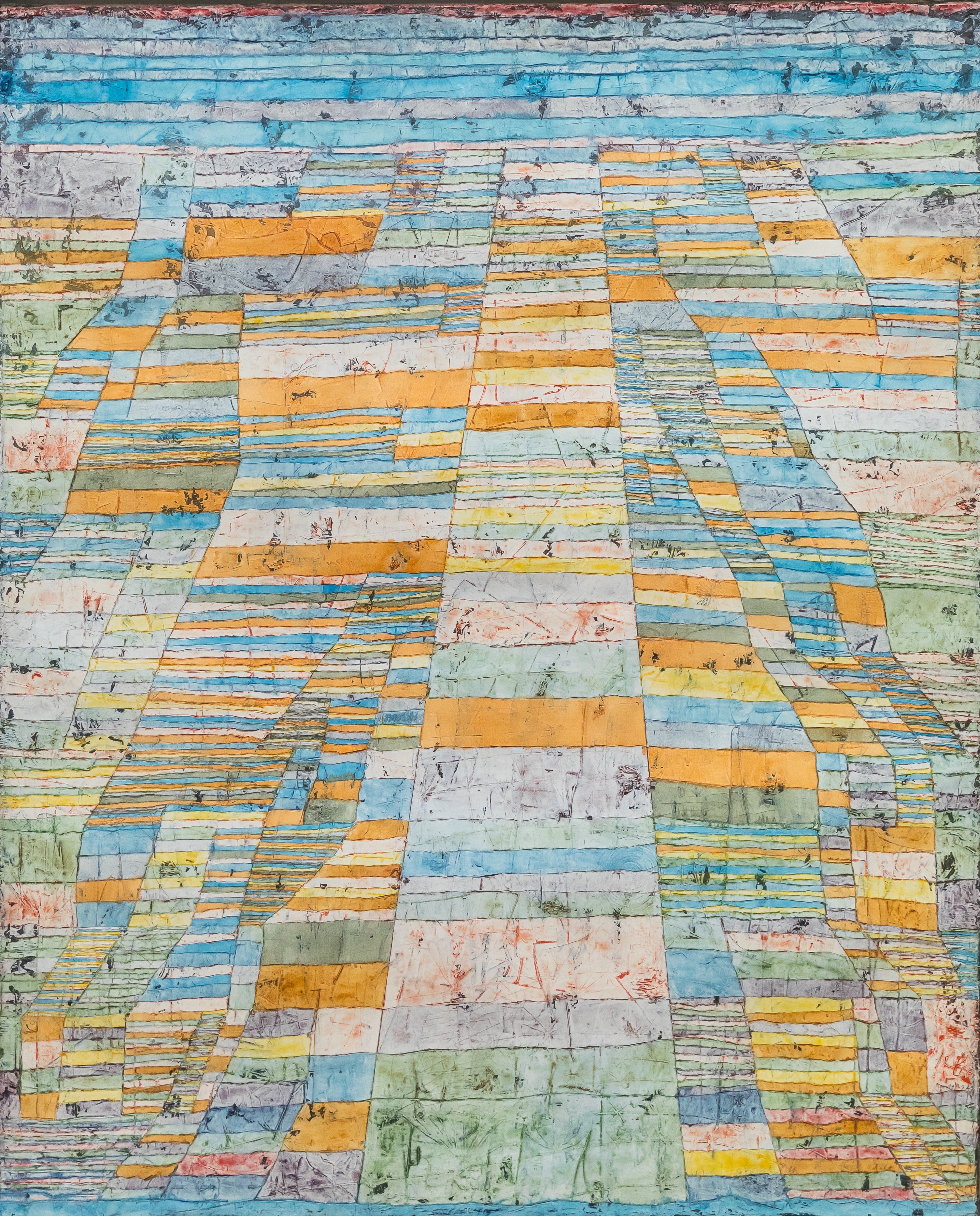 Caminho principal e caminhos laterais - Paul Klee