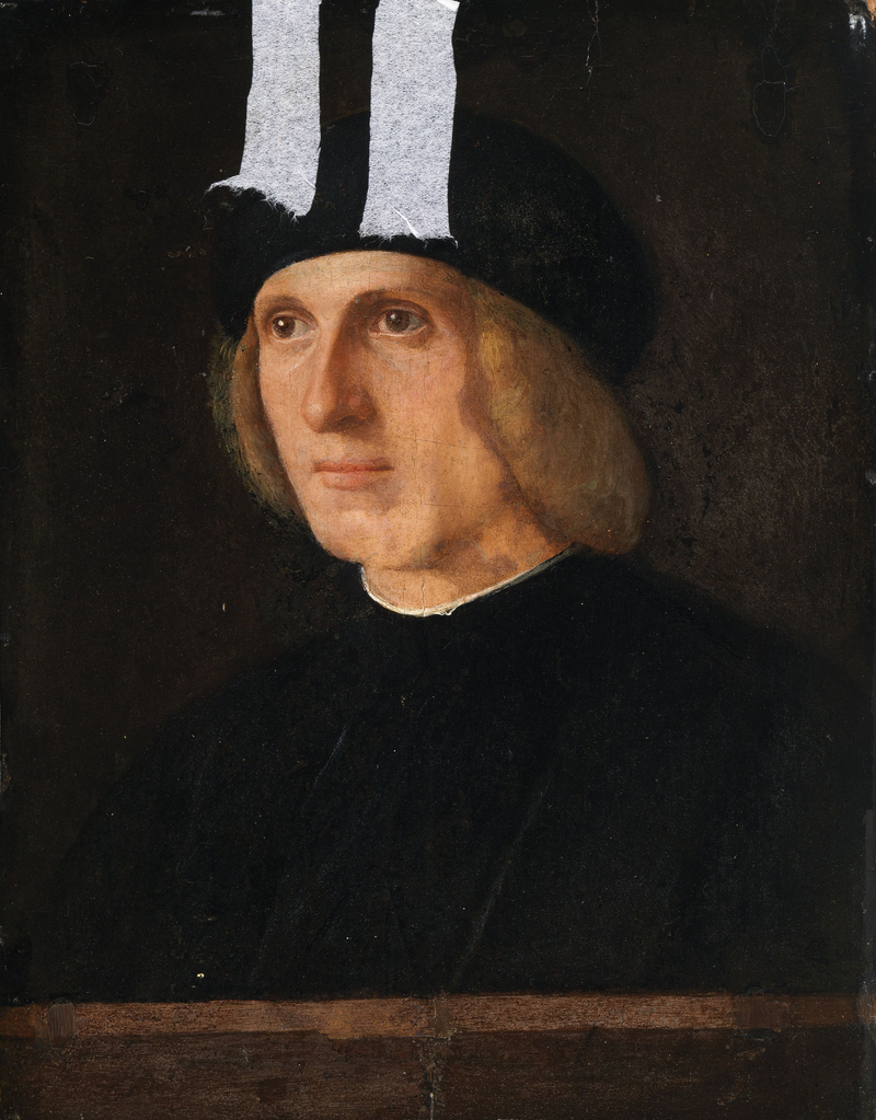 Cabeça de um cavalheiro - Giovanni Bellini