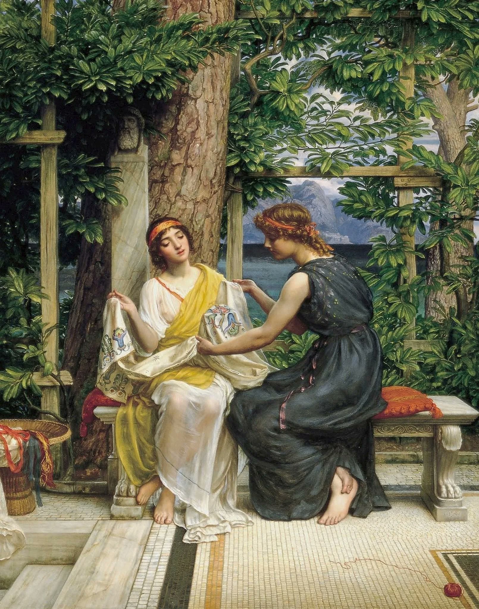 Hélène et Hermia - Edward Poynter