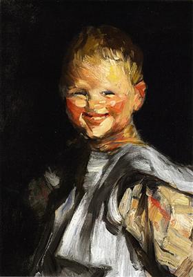 Enfant qui rit - Robert Henri