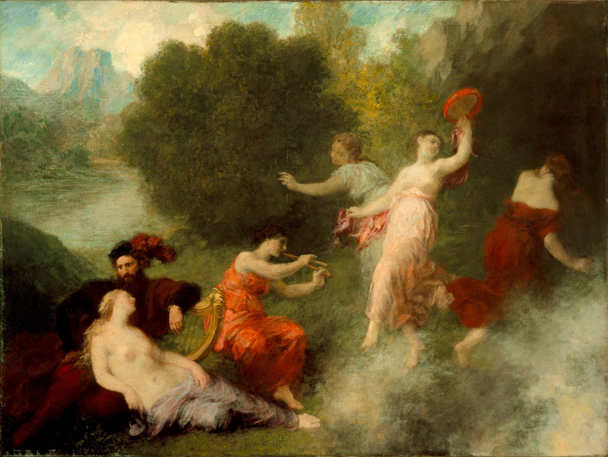 Tannhäuser sur le Venusberg - Henri Fantin-Latour
