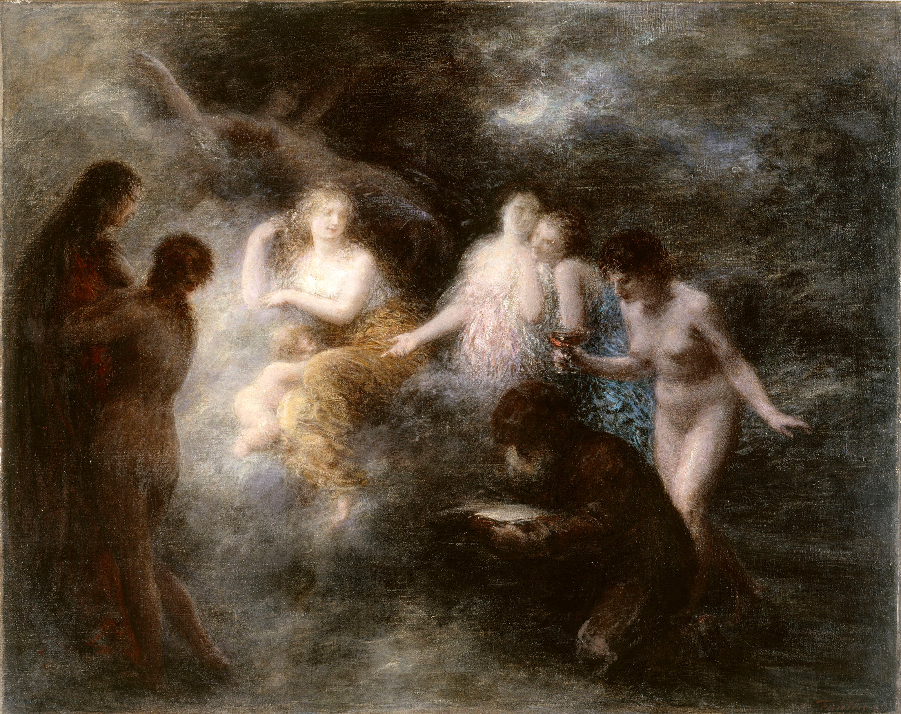 La Tentation de saint Antoine - Henri Fantin-Latour