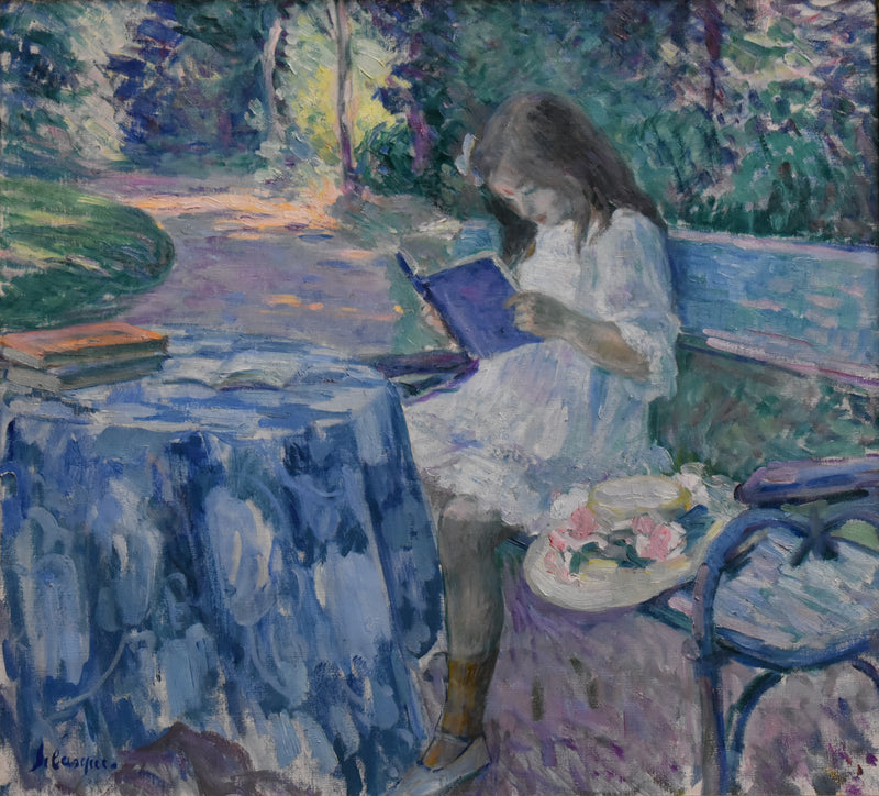 La lecture - Henri Lebasque