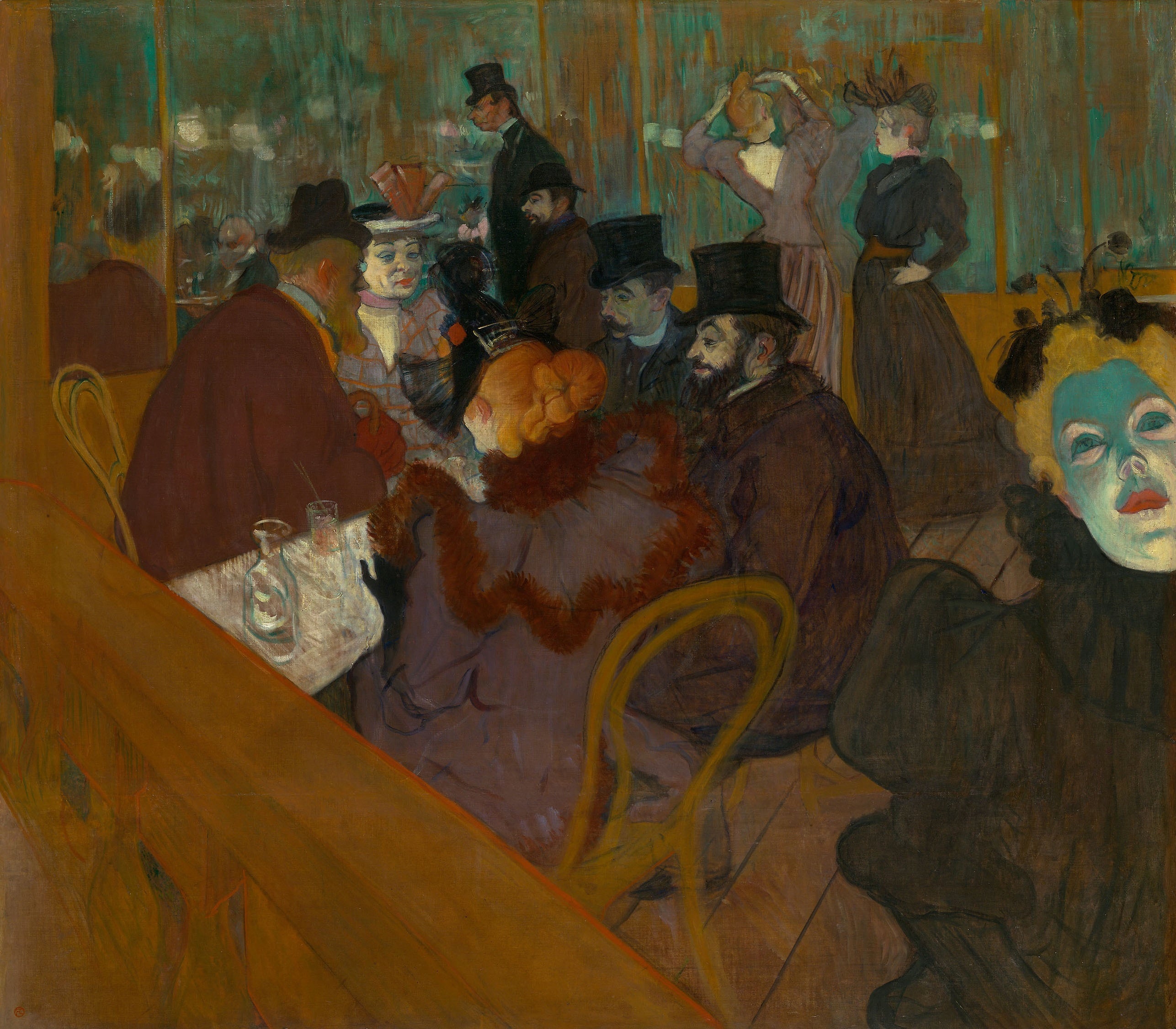 No Moulin-Rouge - Henri de Toulouse-Lautrec