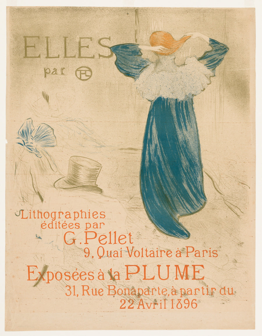 Elles, exposition à La Plume - Henri de Toulouse-Lautrec