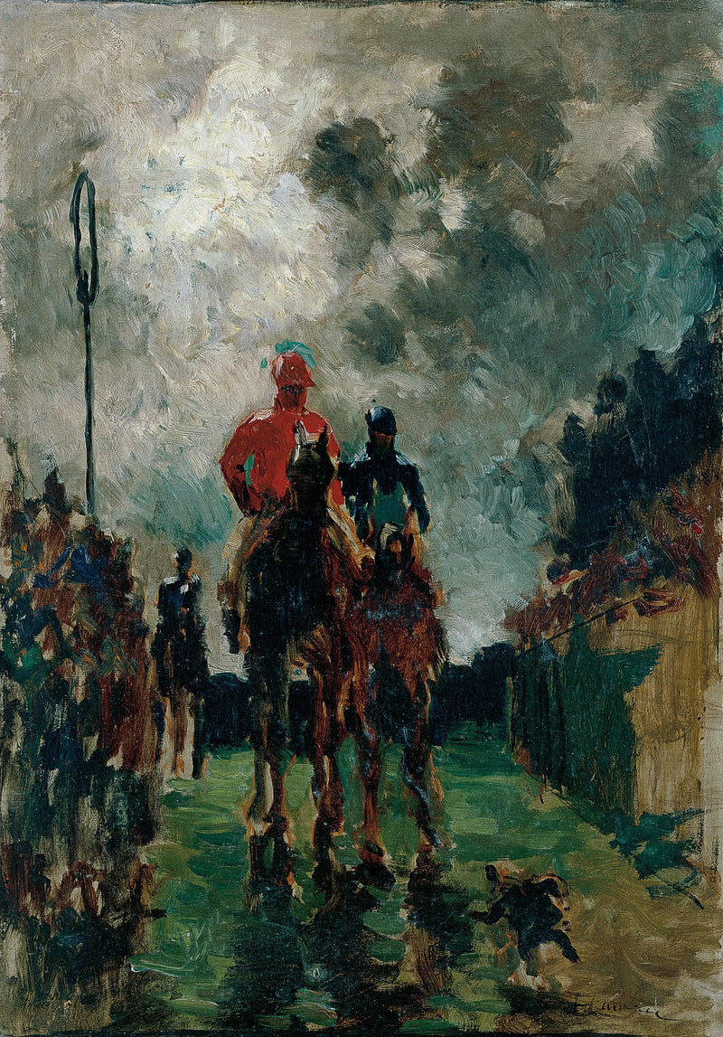 Os Jockeys - Henri de Toulouse-Lautrec