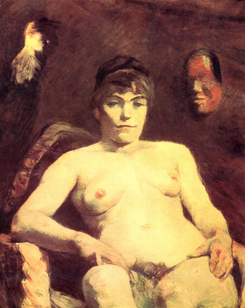 A grande Maria, Vênus de Montmartre - Henri de Toulouse-Lautrec