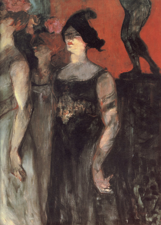 Reproduction du tableau « Messaline - Henri de Toulouse-Lautrec » par Alpha Reproduction en peinture à l’huile