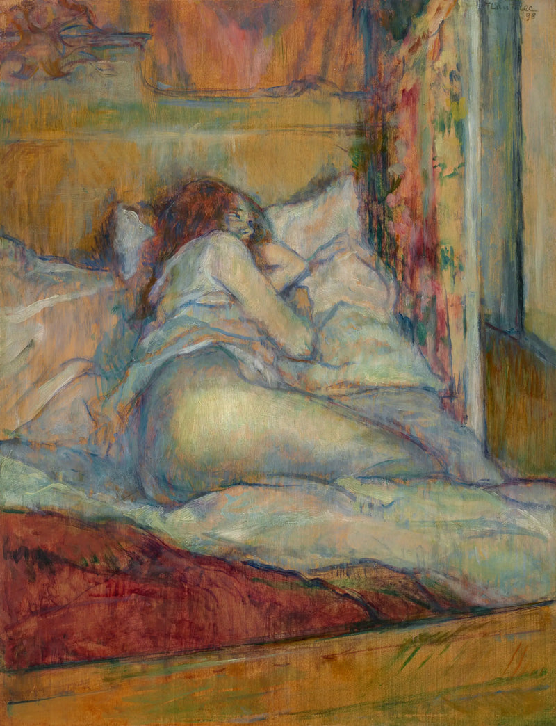A Cama - Henri de Toulouse-Lautrec