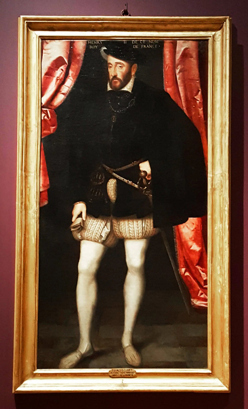 Retrato de Henrique II - François Clouet