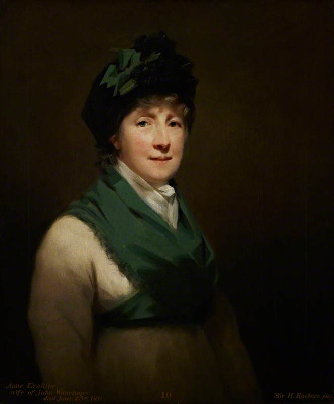 Anne Erskine, Mme John Wauchope d'Edmonstone (1740 - 1811) - Henry Raeburn