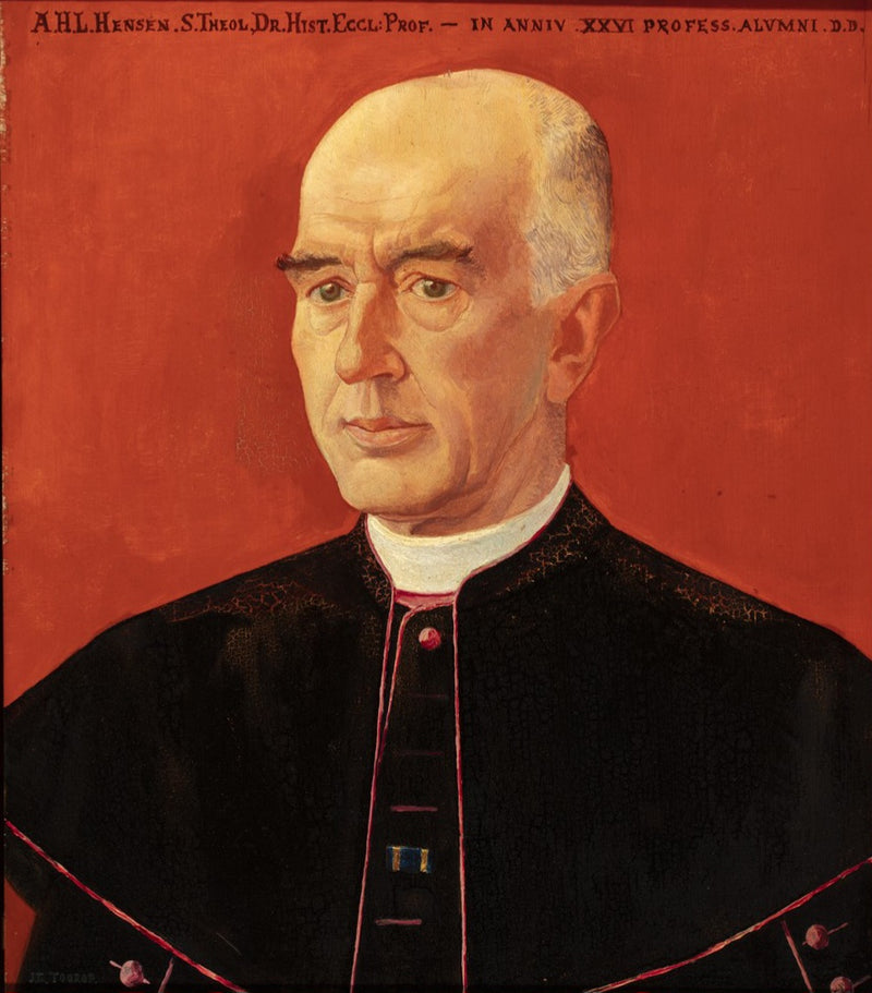Retrato de Antonius Hubertus Leonardus Hensen (1854-1932) - Jan Toorop