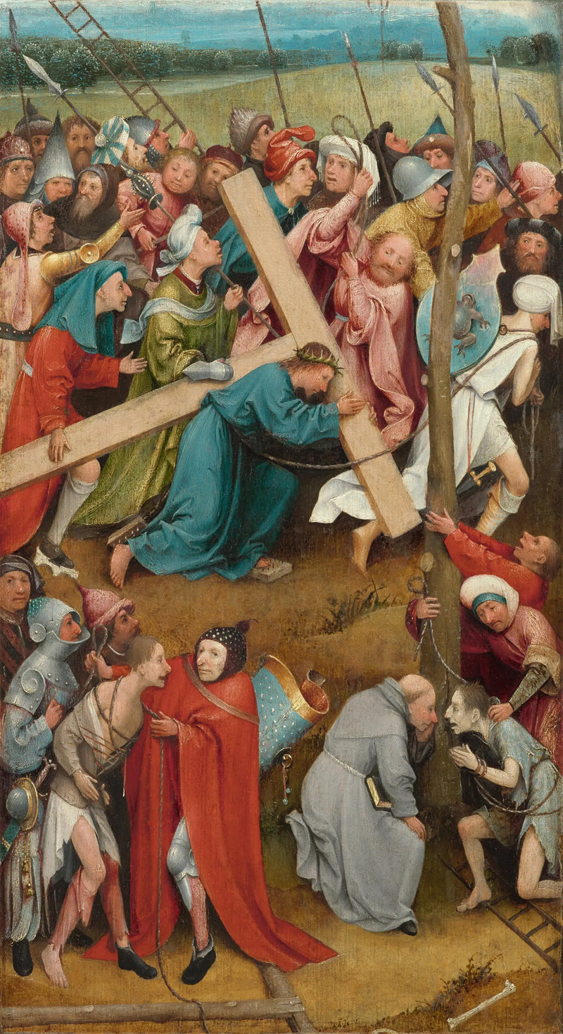 O Carregamento da Cruz - Hieronymus Bosch