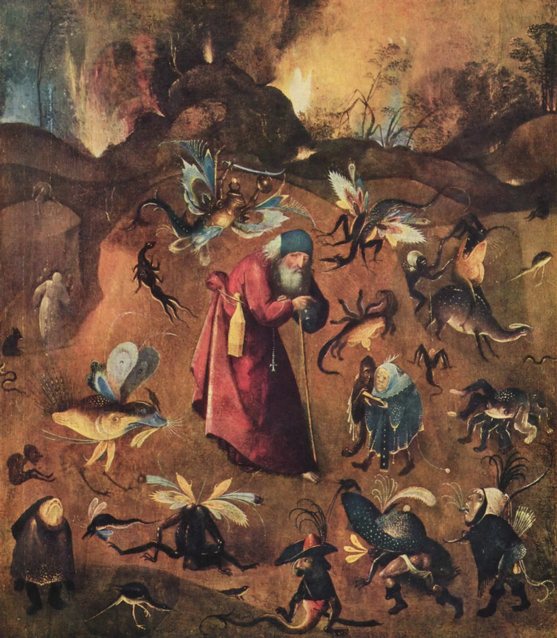 A Tentação de Santo Antão - Hieronymus Bosch