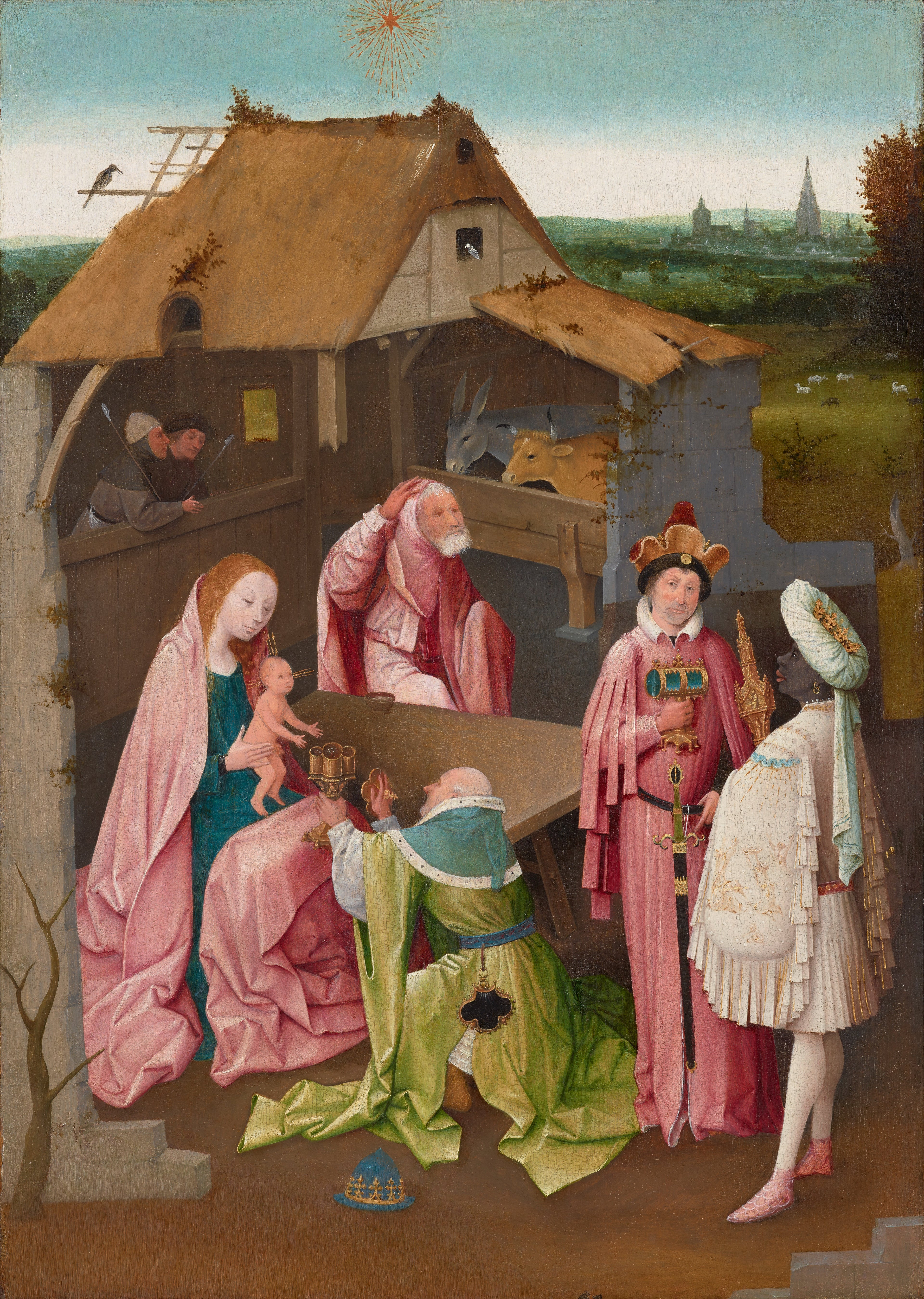 A Adoração dos Magos - Hieronymus Bosch