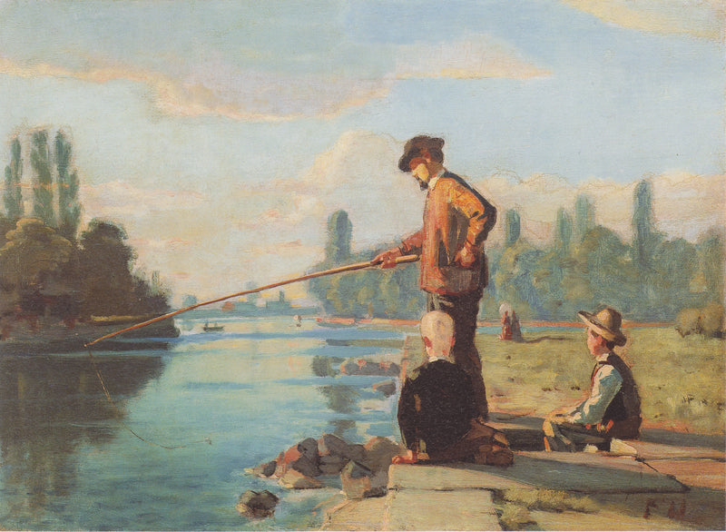 O pescador - Ferdinand Hodler