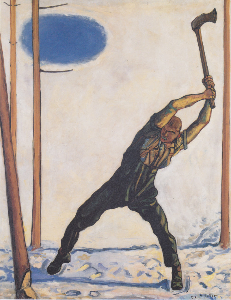 O lenhador - Ferdinand Hodler