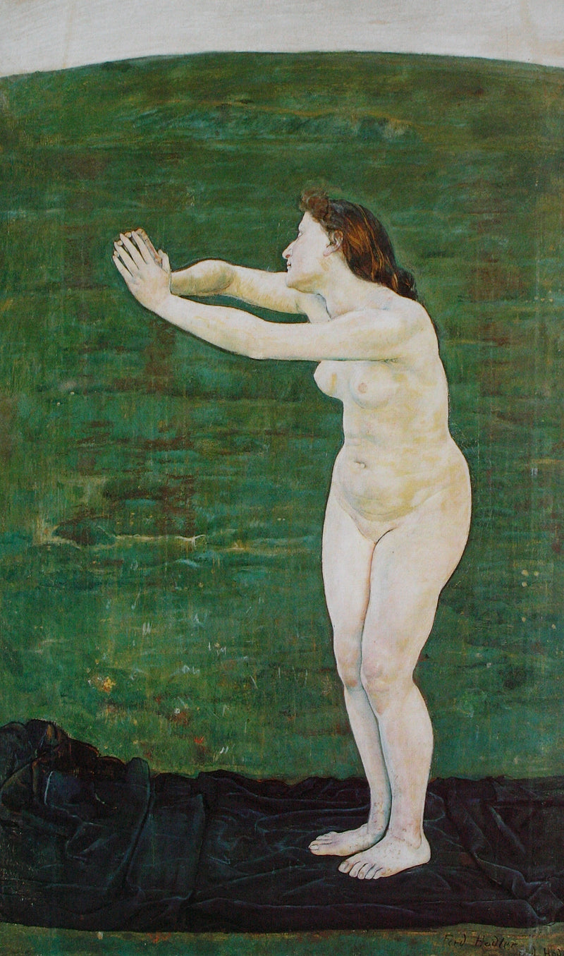 Comunhão com o infinito - Ferdinand Hodler