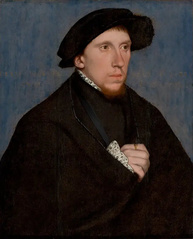 O poeta Henry Howard, Conde de Surrey - Hans Holbein, o Jovem