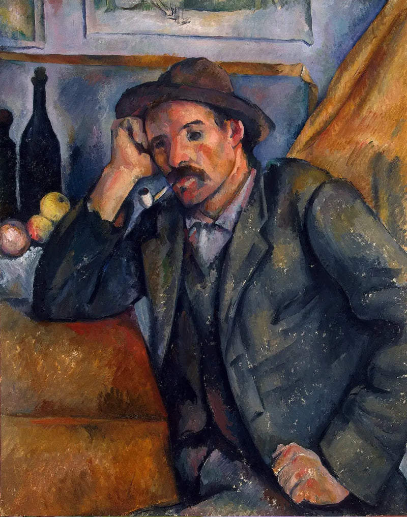 O Fumante de Cachimbo - Paul Cézanne