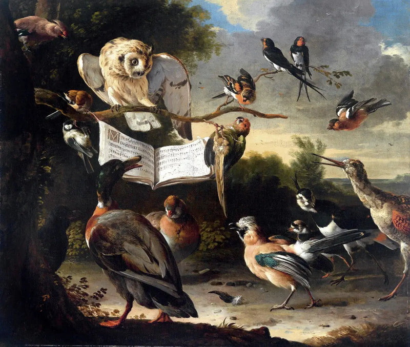 Concerto de Pássaros - Melchior de Hondecoeter