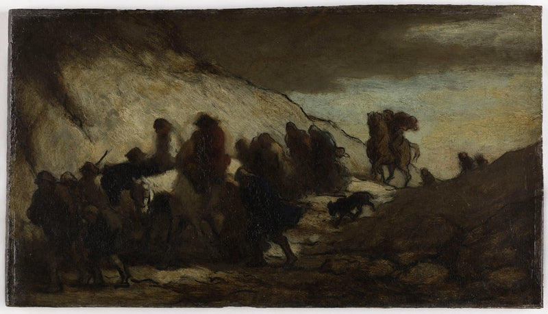 Os emigrantes - Honoré Daumier
