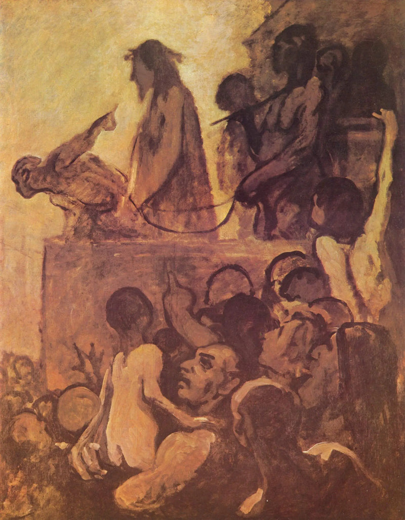 Ecce Homo - Honoré Daumier