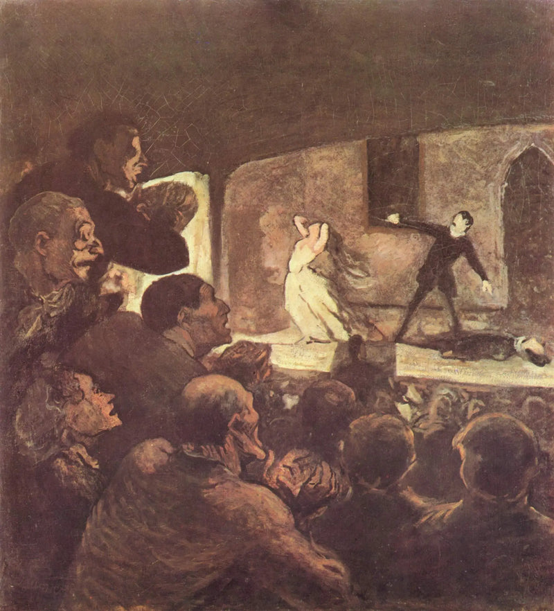 O Melodrama - Honoré Daumier