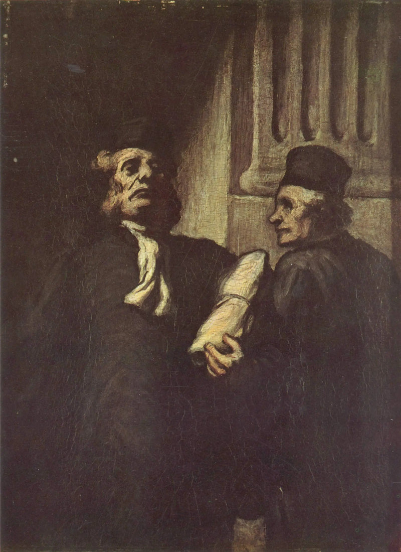 Dois Advogados - Honoré Daumier