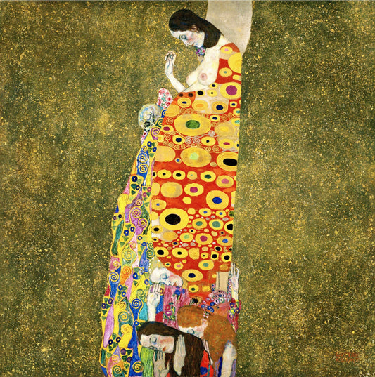 🌺 A Esperança II – Gustav Klimt (1907-1908)