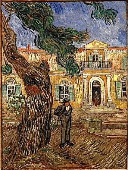 Hospital Saint-Paul em Saint-Rémy-de-Provence - Vincent van Gogh
