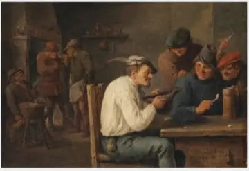 Casquette Hustle - David Teniers le Jeune - Alpha Reproduction