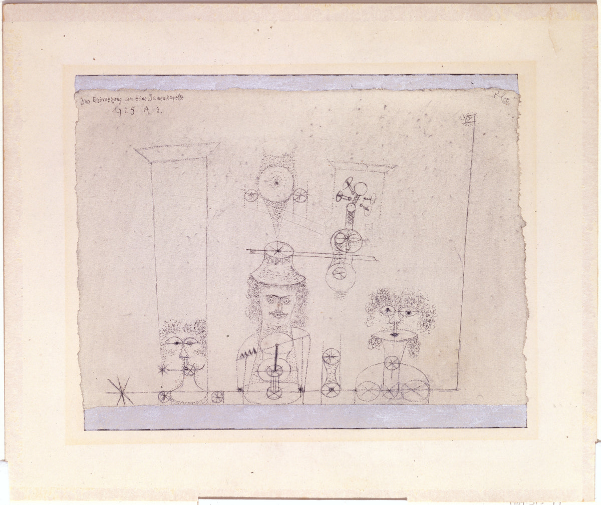 Em memória de um grupo totalmente feminino - Paul Klee
