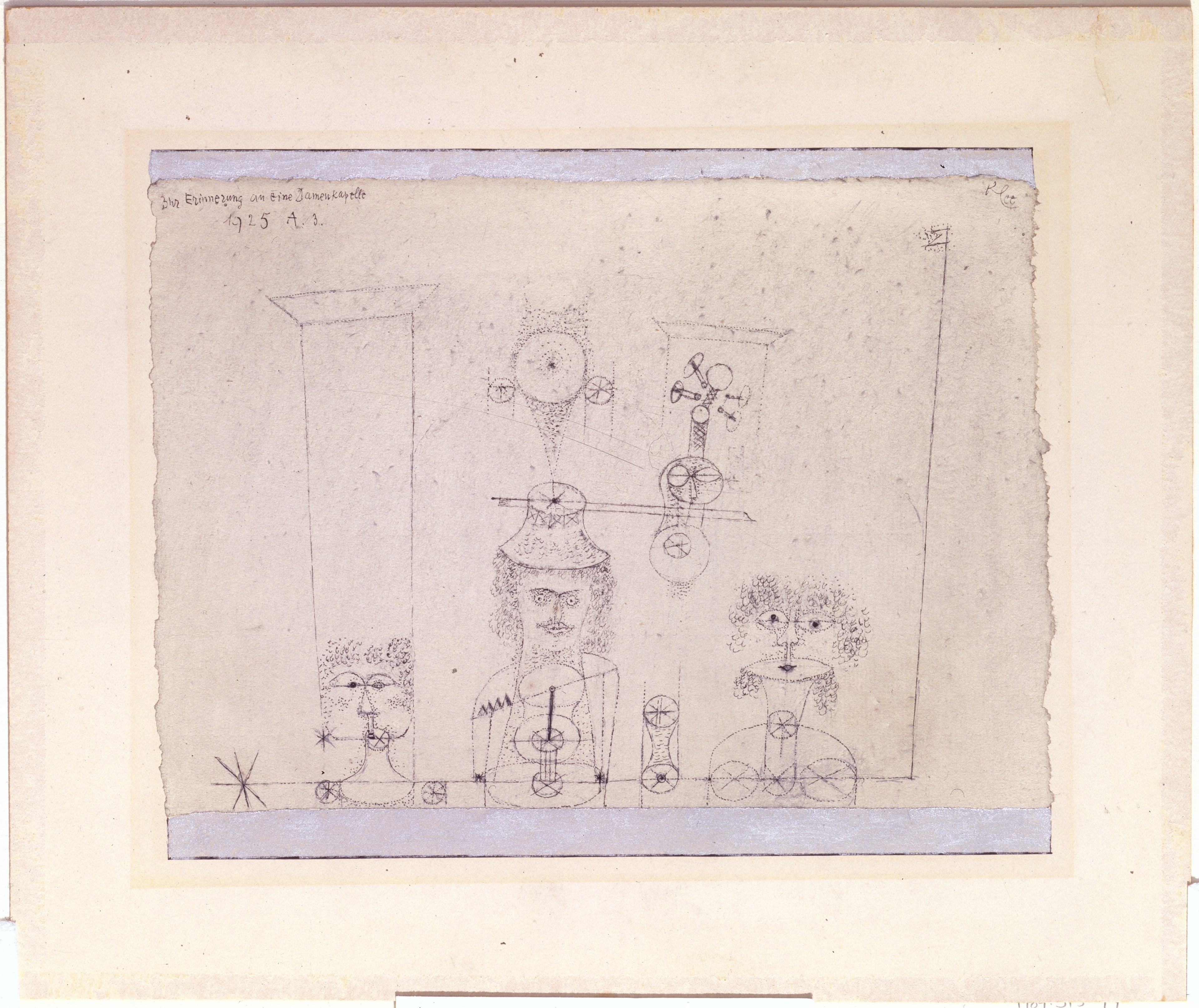 Em memória de um grupo totalmente feminino - Paul Klee