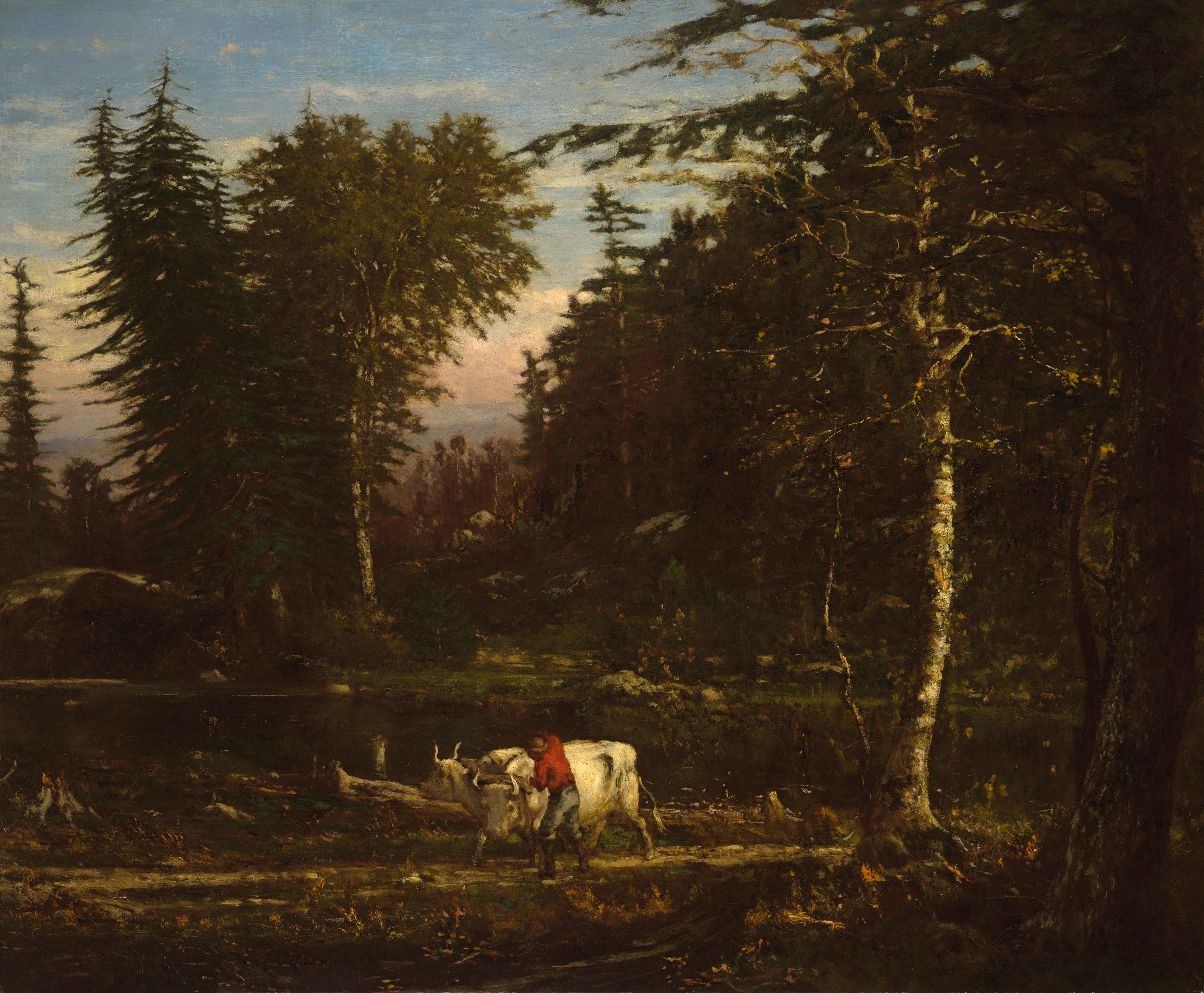 Dans les Adirondacks - George Inness
