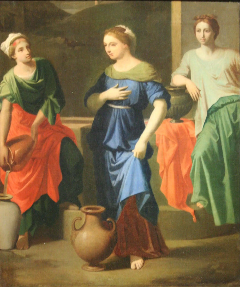 O encontro de Eliezer e Rebeca - Jean-Auguste-Dominique Ingres