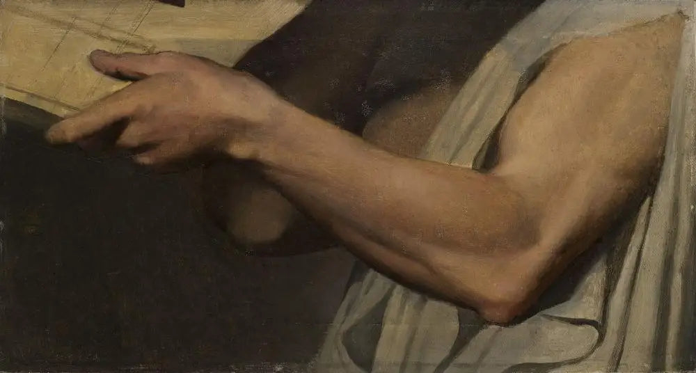 Étude de bras pour Pindare dans L’Apothéose d’Homère - Jean-Auguste-Dominique Ingres - Alpha Reproduction