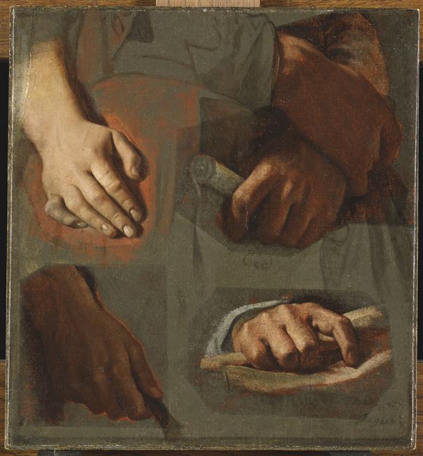 Estudos para A Apoteose de Homero - Jean-Auguste-Dominique Ingres