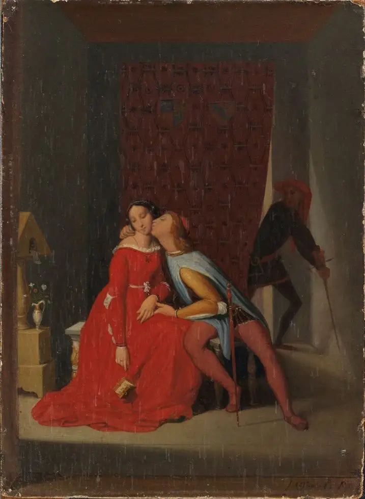 Francesca da Rimini e Paolo Malatesta - Jean-Auguste-Dominique Ingres