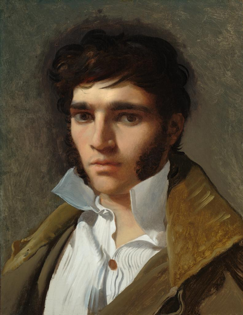 Retrato do escultor Paul Lemoyne - Jean-Auguste-Dominique Ingres