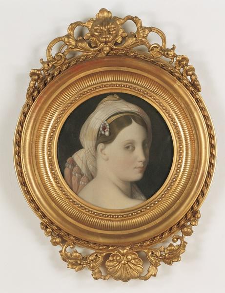 Cabeça da Grande Odalisca - Jean-Auguste-Dominique Ingres