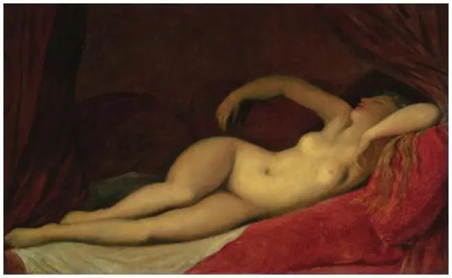 Odalisca adormecida - Jean-Auguste-Dominique Ingres