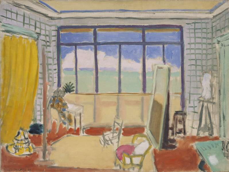 Reproduction du tableau « Intérieur d'atelier à Nice - Henri Matisse » par Alpha Reproduction en peinture à l’huile