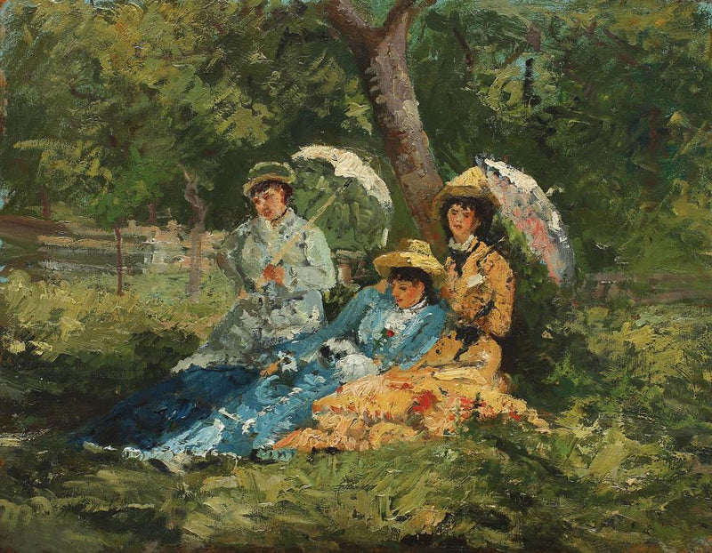 Femmes dans le parc - Ion Andreescu