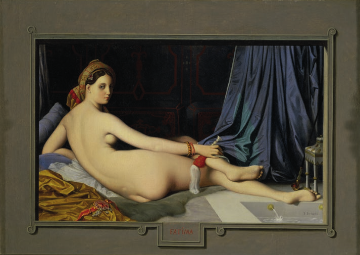 Fátima como Odalisca - Jean-Auguste-Dominique Ingres