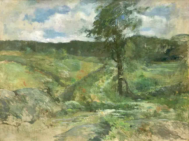 Paisagem, Branchville - John Henry Twachtman